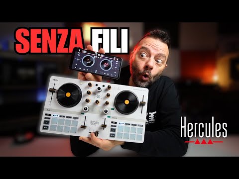 Hercules DJ Control Mix Ultra | La console DJ ECONOMICA e che va a BATTERIA e senza CAVI!