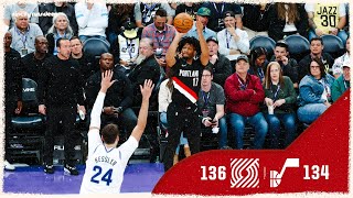 Portland Trail Blazers at Utah Jazz Highlights | October 29, 2025