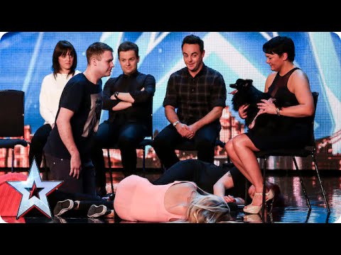 Whatever you do, DON'T look into Hypnodog's eyes... | Britain's Got Talent 2015