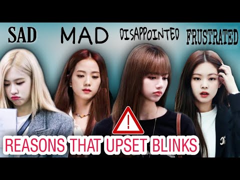 EVENTS AND PEOPLE THAT MADE BLINKS ANGRY