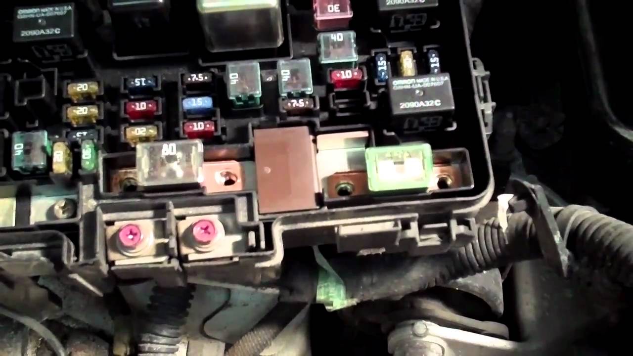 How to Fix the P1298 Electric Load Detector on your Honda ... fuse box 2008 pilot 