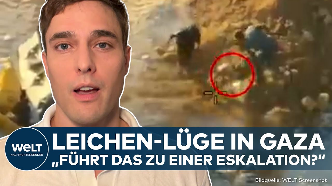 GAZA: Hamas sorgt für Leichen-Schock! Gefälschte Bergung! Israel reagiert mit Angriff auf Hamas