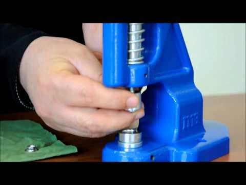 Micron TEP-1 Grommet Attaching machine Ring Snap Installation