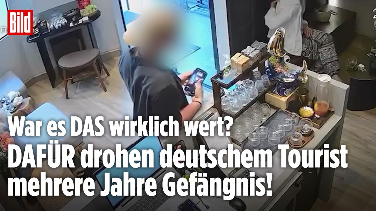 DREISTER DIEBSTAHL: Deutscher Tourist klaut im Massage-Salon auf Phuket! Weint vor Polizei!