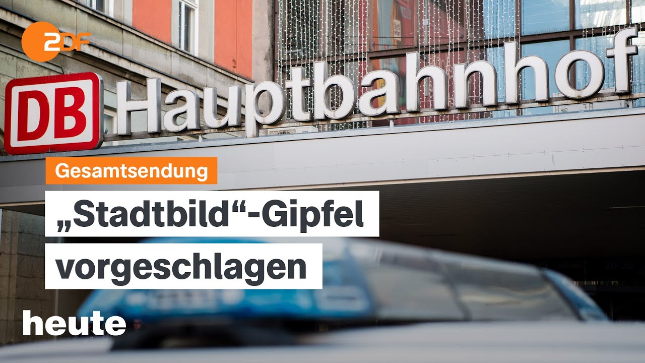 heute 19:00 Uhr vom 27.10.2025 "Stadtbild"-Gipfel, Verfassungsschutz wird 75, Glücksatlas
