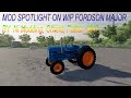 Fordson Major Diesel wip v1.0