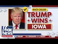 Trump projected to win Iowa caucuses