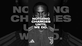 Nothing changes until we do. Never again. Juventus against Racism.