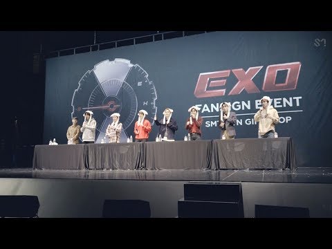 181110 EXO ‘Tempo’ FanSigning EVENT Sketch
