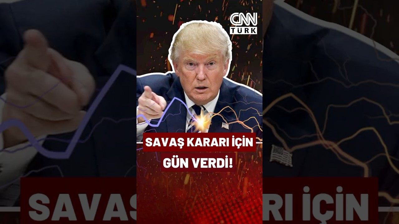 Trump Savaş Kararı İçin Gün Verdi! "Savaşa Girip Girmeyeceğimize..."