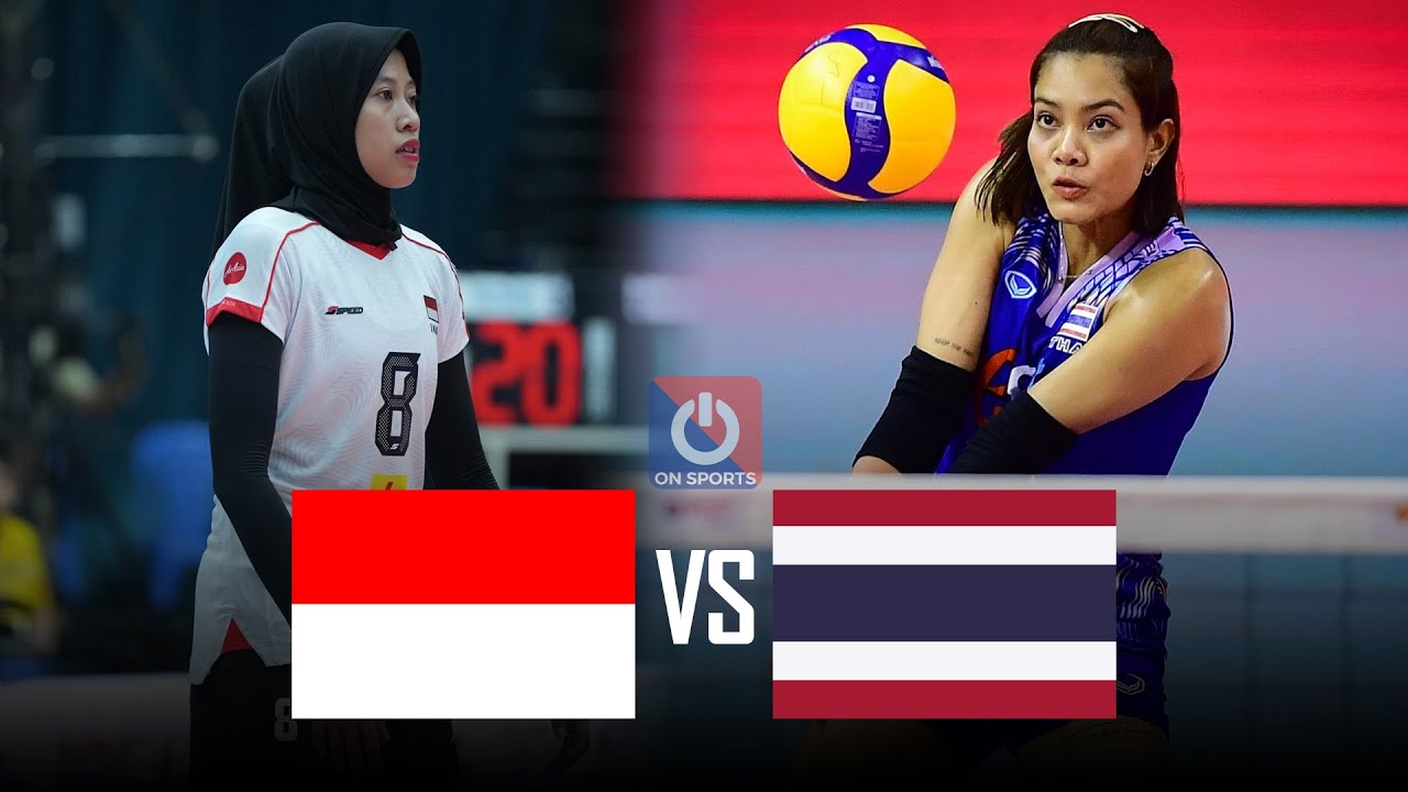 Full HD | Indonesia vs Thailand | Megawati vs. Chatchu-on Women's Volleyball ASEAN