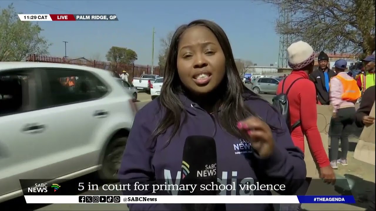 Matsediso Primary | Protestors sing anti 'Mboro' songs at Palm Ridge Magistrate's Court