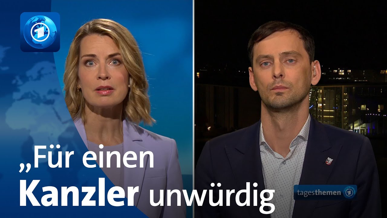Bürgermeister von Neukölln: Stadtbild-Äußerung "für einen Kanzler unwürdig" | tagesthemen Interview