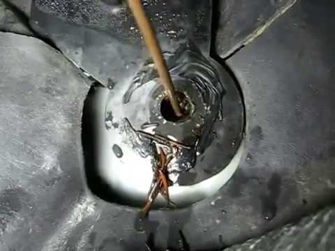 Cleaning Air Conditioner Drain - YouTube saab convertible fuse box 