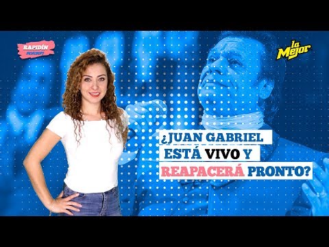 ¿Juan Gabriel está vivo y reaparecerá pronto?