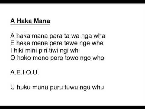 A Haka Mana - YouTube