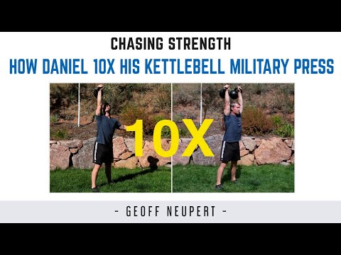 How Daniel 10X’d his Double Kettlebell Military Press and you can too. (Maybe)