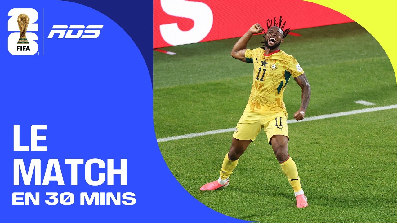 Ghana c. Panama à la Coupe du Monde de la FIFA 2026™ en 30 minutes