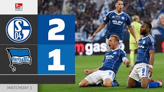 All Eyes On Season Opener | SCHALKE 04 — HERTHA BSC | Highlights | Matchday 1 — Bundesliga 2 25/26