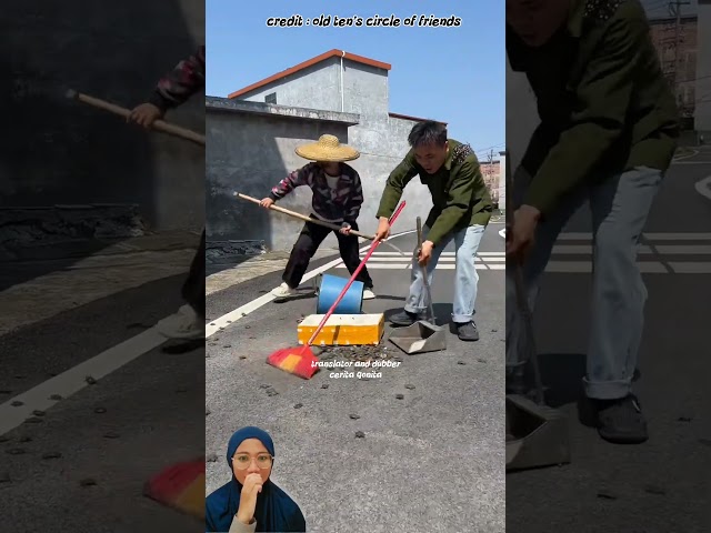 WADUH‼️ ADA KURA-KURA JATUH DI JALAAAN😅 #funny #dubbing #shorts