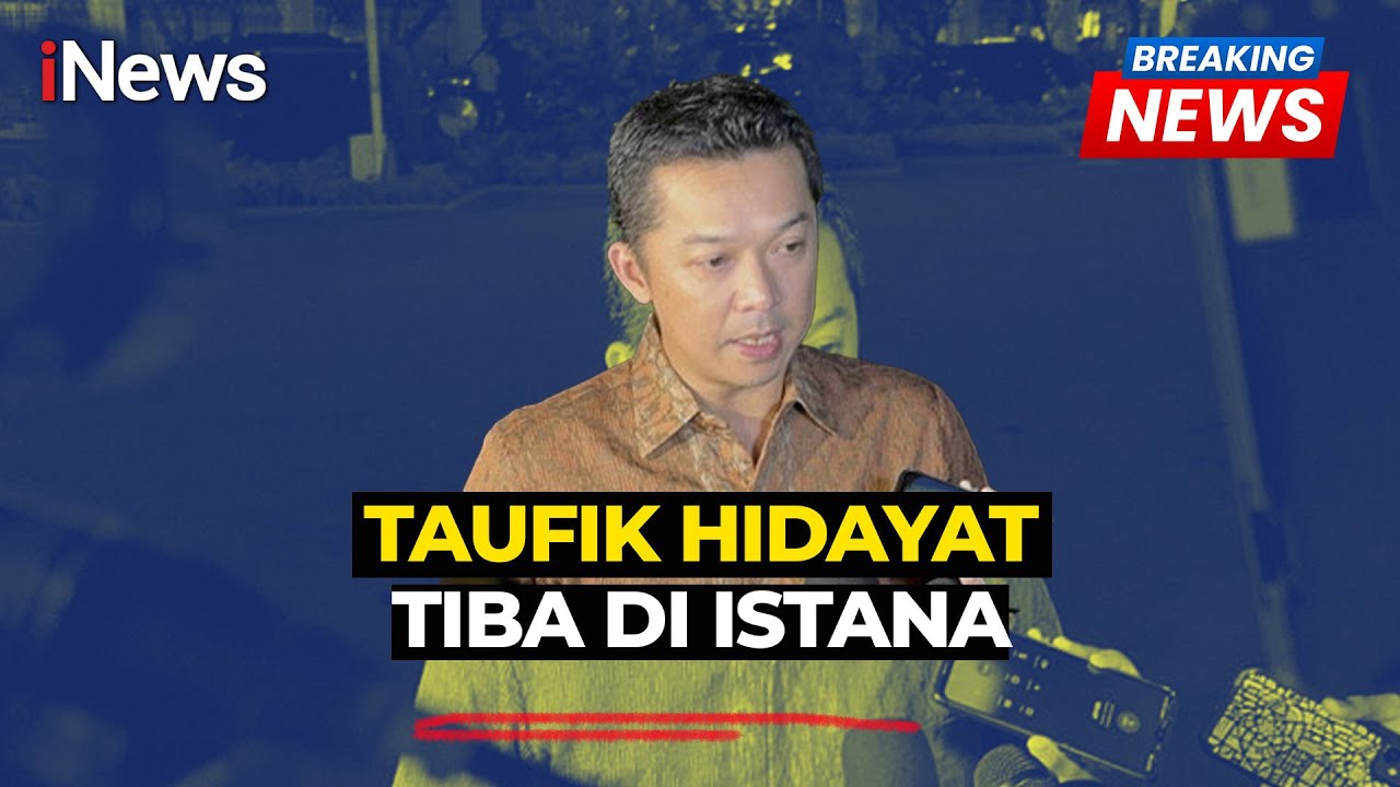 Taufik Hidayat Tiba di Istana Jelang Pengumuman Kabinet Prabowo - Breaking News 20/10