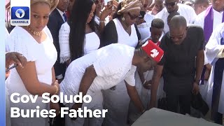 Father Of Gov Soludo; Pa Simeon Soludo Laid To Rest