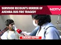 Andhra Bus Fire | Survivor At Kurnool Hospital Speaks To NDTV About Tragic Bus Fire Accident