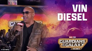 Vin Diesel Reveals Groot's Secre