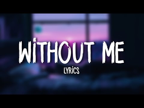 Halsey - Without Me (Lyrics)