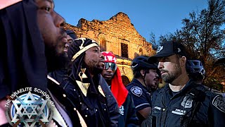 POLICE VS ISUPK - STANDOFF AT THE ALAMO - ISUPK SAN ANTONIO