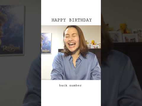 HAPPY BIRTHDAY / back number cover by 有華 #shorts