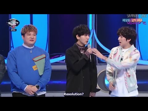 Yesung's love for the mic! (Eng/Esp)