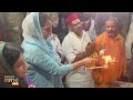 Priyanka Gandhi Vadra and Dimple Yadav Seek Blessings at Shri Kal Bhairav Ji Temple