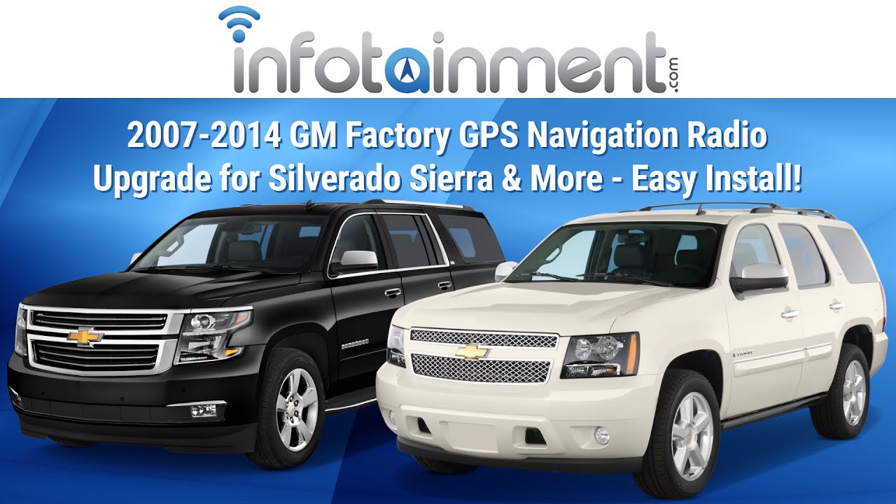 GM Factory Navigation GPS System Installation Tahoe Yukon ... 2008 impala stereo wiring diagram 