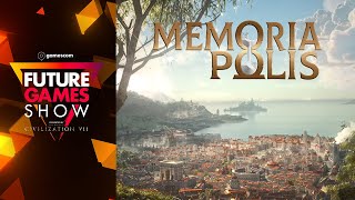 Memoriapolis Gameplay Trailer - Future Games Show Gamescom 2024