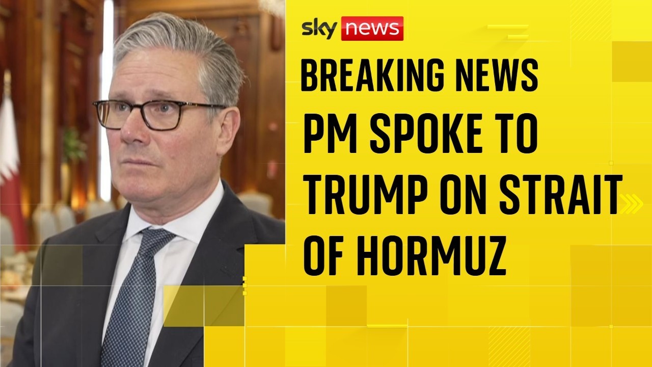 PM spoke to Trump on plan for Strait of Hormuz