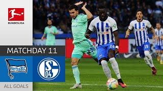 Hertha with the Late Winner! | Hertha Berlin — FC Schalke 04 2-1 | All Goals | MD11 Bundesliga 22/23
