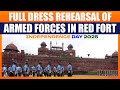 Ahead of Independence Day, Full Dress Rehearsal of Different Armed Forces Underway at Red Fort