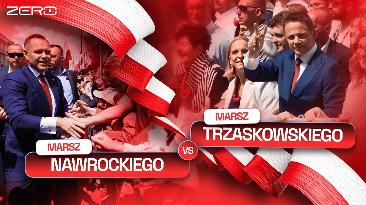 BYLIŚMY NA MARSZU KAROLA NAWROCKIEGO I RAFAŁA TRZASKOWSKIEGO