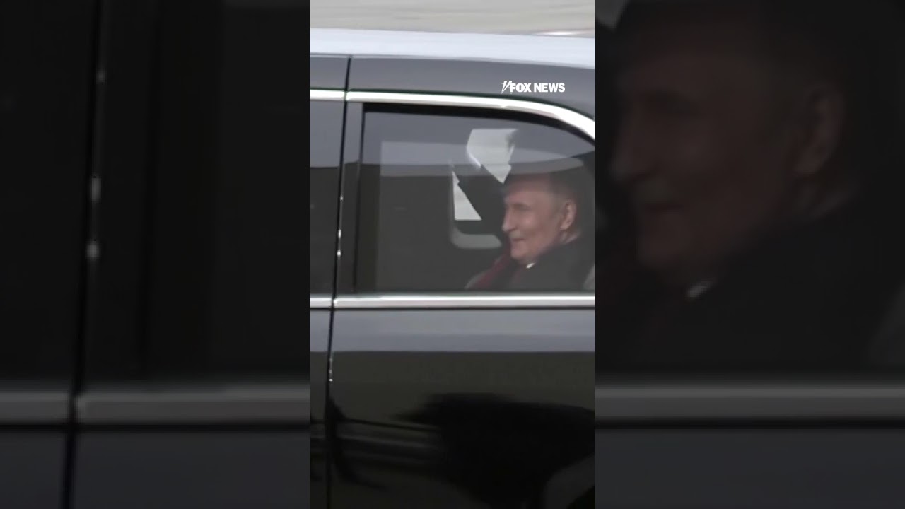 WATCH: Trump and Putin share a laugh in 'The Beast' #shorts #usa #us #trump #putin #world #news