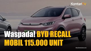 BYD Recall 115.000 Mobil Listrik di China, Apakah di Indonesia Juga Ada Penarikan?