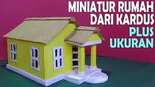 Cara Membuat Rumah  Adat  Jawa Barat Dari  Kardus  Sekitar Rumah 