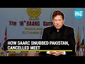 Pakistan isolated after SAARC nations reject Taliban request, cancel meet in New York