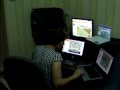  Mom playing farm sim