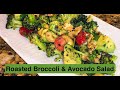 Roasted Broccoli and Avocado Salad | Show Me The Curry
