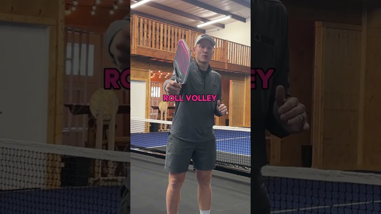 Improve your backhand roll with this drill 🤝 #MyPickleballCoach