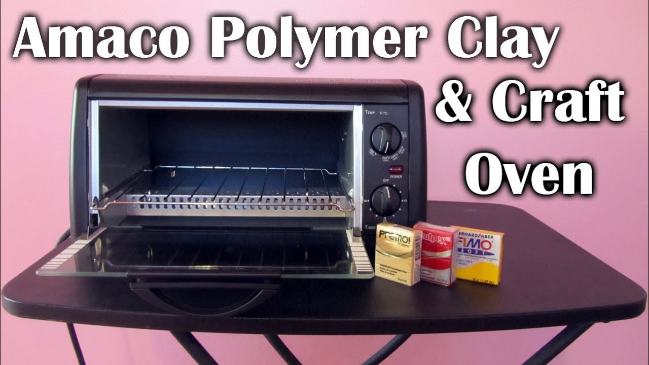 amaco-polymer-clay-craft-oven-info-demo-review-youtube