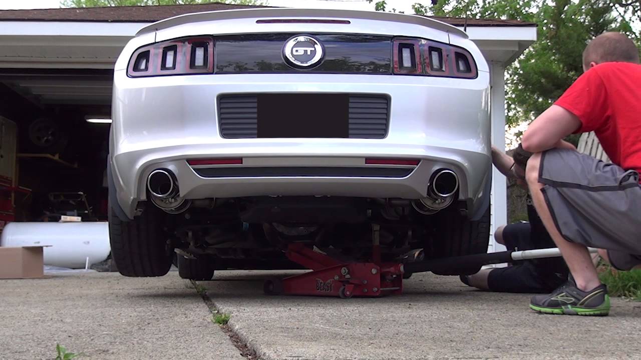 Ford racing exhaust sound clips #1