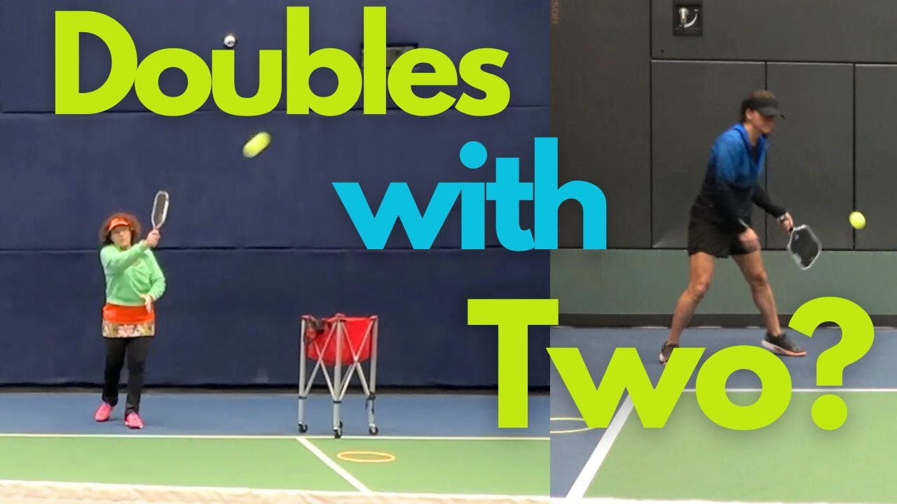 The Secret to Better Doubles in Pickleball (with only 2 players!)