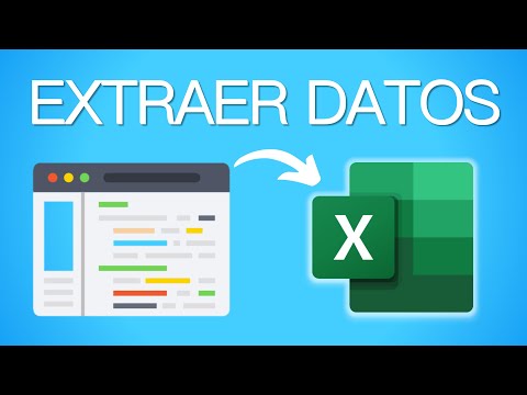 Extraer Datos del Website a Excel Automáticamente
